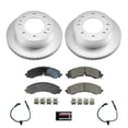 thumbnail image 2 of PowerStop Rear Geomet Coated Brake Rotor and Pad Kit Fits: CHEVROLET GMC Select Models CRK8713, 2 of 4