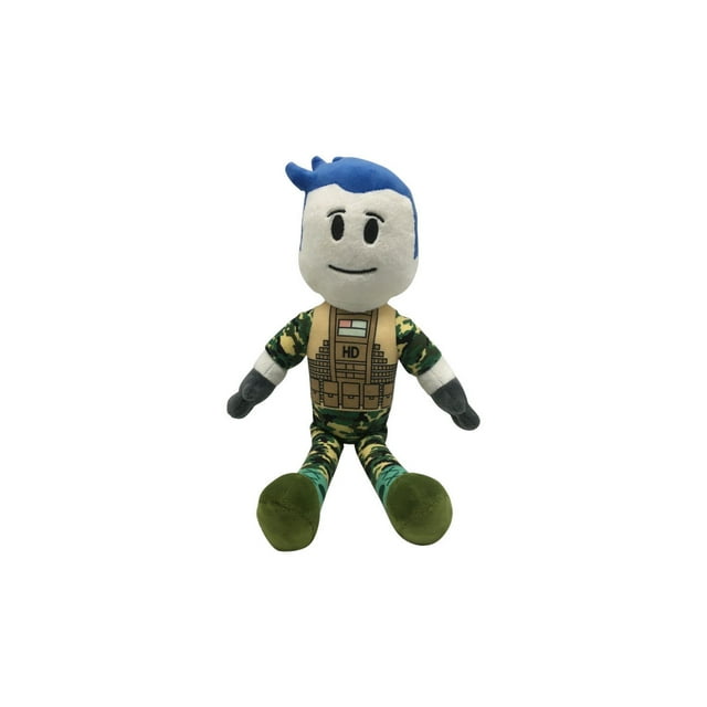 Muñeca de peluche Roblox Captain Camouflage