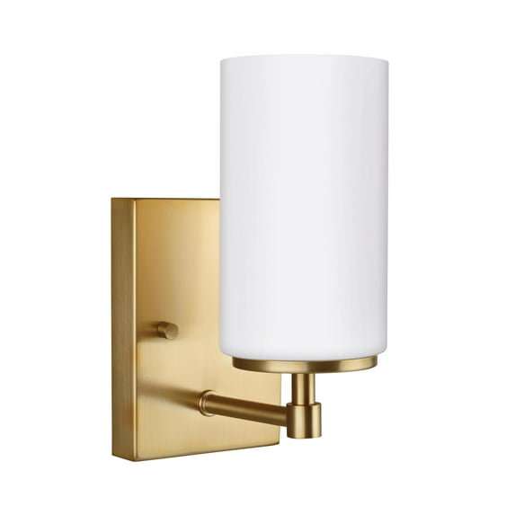 Sea Gull Lighting 4124601En Alturas 1 Light 4-3/8" Wide Led Bathroom Sconce