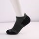 thumbnail image 3 of Calcetines Prolriy para hombre, bajos, con amortiguación, para correr, atléticos, transpirables, 6 pares, para hombre y mujer, calcetines deportivos, color beige, talla XL, 3 of 8