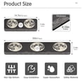 thumbnail image 3 of Yayeee Faucet Mat for Kitchen Sink 30" Diatomite Long Splash Guard Pad, Beige Moon, 3 of 7