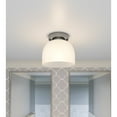 thumbnail image 3 of Quoizel Flush Mount 1-Light Flush Mount in Brushed Nickel, 3 of 5