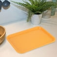 thumbnail image 6 of Makeup Tray Office Drinks Multifunctional Bathroom Home Serving Tray Platter yellow, 6 of 7
