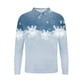 thumbnail image 5 of Blusa y camisa de manga larga con cuello vuelto para hombre, jersey con cremallera y solapa estampada, blusa de manga larga con cuello vuelto, blusa de poliéster para hombre, 5 of 5