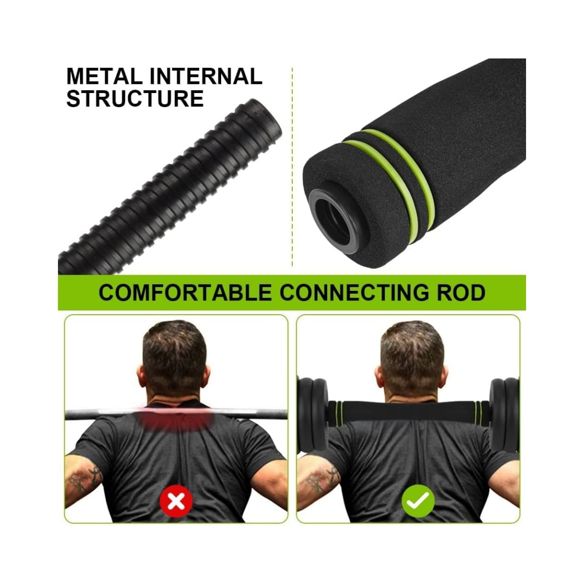 Adjustable Dumbbell Set, 4 in 1 Adjustable Kettlebell Set,44lbs/66lbs/88lbs Weight Set Used as Kettlebells, Barbell, Push up Stand for Home Gym,Green and Black,Round Head