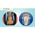 thumbnail image 4 of Osakie TP-8500 Full Body Zero Gravity Massage Chairs with Heat & Full Range Foot Massage - Brown, 4 of 9