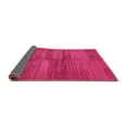 thumbnail image 2 of Ahgly Company Indoor Square Abstract Pink Modern Area Rugs, 8' Square, 2 of 4