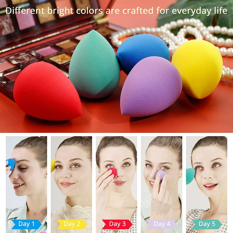 Docolor Official Multi-Colored Beauty Blender Sponges