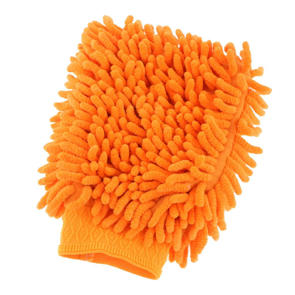 Car Kitchen Household Wash Washing Cleaning Glove Mit Easy Microfiber 1 Pcs 