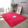 thumbnail image 2 of Washable Fluffy Area Rug Rectangular Anti-Slip Artificial Soft Plush Shag Carpet Home Bedroom Living Room Fluffy Rectangular Anti-Slip Artificial Soft Washable Fluffy Rectangular  Light P, 2 of 8