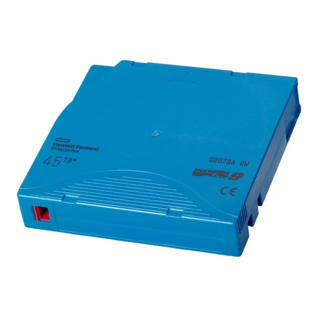 HPE - 20 x LTO Ultrium 9 - 18 TB / 45 TB - unlabeled - light blue - for P/N: R7E99A, R7F00A, R7F01A, R7F02A