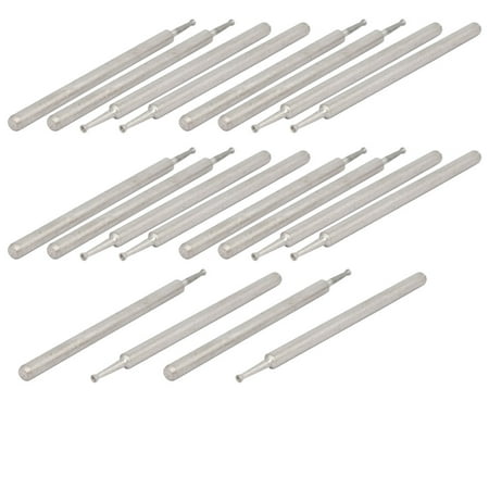 

2.35mm Shank 2.5mm Dia Spherical Concave Head Polishing Mounted Point Bit 20pcs
