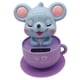 thumbnail image 3 of de juguete que baila Muñecas que bailan con energía solar Columpio Bobbles animados Azul claro Zulema Swing Danting Rat, 3 of 8