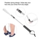 thumbnail image 5 of Calzador de Zapatos Cuerno Telescópico con Mango Largo de Acero Inoxidable Calzado Para Ayudar Levanta de Calzado personas Mayores Mujer Embarazada y Mover Persona incómoda herramienta de zapato Amonsee No, 5 of 6