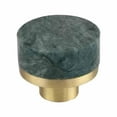 thumbnail image 4 of Tirador de Cajón de Mármol Y Latón, Elegante Herraje para Muebles, Tirador para Armario de Vinos, Pomo para Armario, Aparador, Armario, Ropero. Verde, 4 of 9