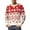 Red, variant on YAYUBA Men's Christmas Sweater Unisex Women`s Xmas Sweater Funny Knitted Pullover Size M