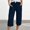 Navy, variant on SIYUDAN Pants For Women Women Casual Pants Dark Green Adult Trousers For Women Womens Lightweight Pants Womens Wide Leg Pants Women Fall Pants