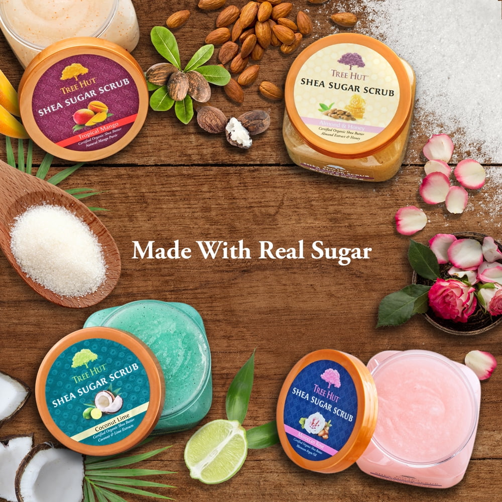 shea sugar scrub walmart