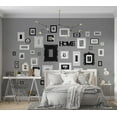 thumbnail image 7 of Tiptophomedecor Abstract Wallpaper Wall Mural - Wall Full Of Frames, 7 of 7