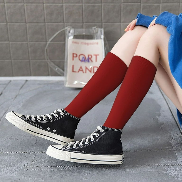 High socks with converse deals