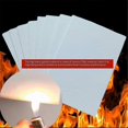 thumbnail image 5 of 8 Pieces High Temperature Gasket Paper, White Ceramic Fiber Gasket Material Fireproof Insulation Board for Pellet Stove, 5 of 5