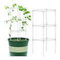 thumbnail image 2 of Tomato Cages 16 Inch Plant Support Garden Flower Support Multi-Functional Tomato Cucumber Trellis for Climbing Vegetables Small Plant Flower, 2 of 7