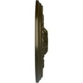 thumbnail image 4 of Ekena Millwork 18 1/2"W x 13 1/2"H x 1 7/8"P Saverne Ceiling Medallion, Hand-Painted Green Gold, 4 of 4