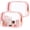 Pink, variant on 2 Pack Travel Toiletry Bag, TSA Approved Toiletry Bag Clear Makeup Bag Quart Size Portable Bags Carry Travel Accessories Bag for Women Men -