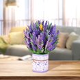 thumbnail image 6 of Popup Cards, Paper Flower Bouquet Card, Birthday Card, Anniversary Card, 3D Popup Greeting Cards with Note Card and Envelope Lavender, 6 of 9