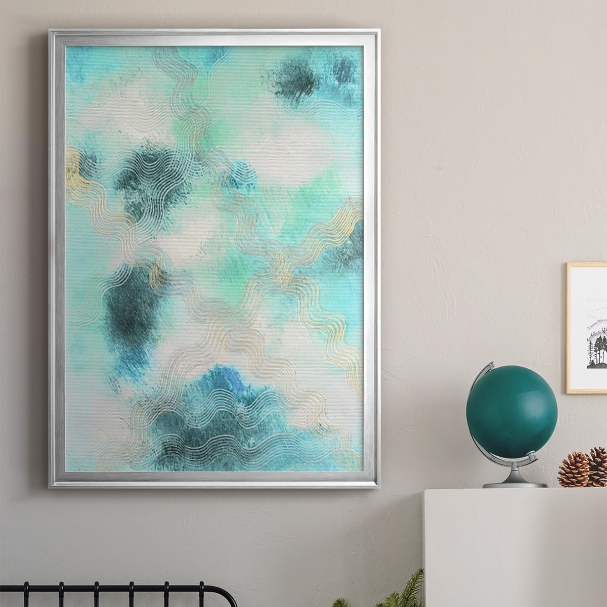 Blue Shift I Premium Framed Print, in Gold, Black, or Silver - Ready to Hang