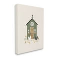 thumbnail image 3 of Green Hen House Chicken Farm Animals & Insects Graphic Art Gallery Wrapped Canvas Print Wall Art, 3 of 7