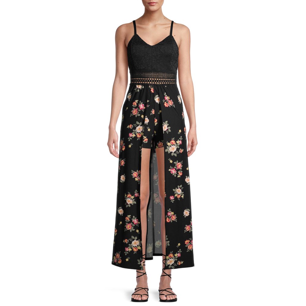 No Boundaries No Boundaries Juniors' Maxi Romper