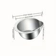 thumbnail image 3 of Commercial-Grade Stainless Steel 5.5QT Heavy Duty Rust-Proof Dishwasher Safe Food Strainer Colander, 3 of 8