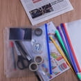 thumbnail image 4 of Antner 6 Pack Zippered Binder Pockets Letter Size 3 Holes Pouches, Multicolor for 3 Ring Binders, 4 of 7