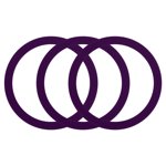3Pcs Anneau d'adaptateur magnétique, Kit de conversion de chargeur sans fil magnétique, violet