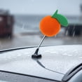 thumbnail image 1 of CTIRCHIU 2Pcs Easy Install Orange Eva Antenna Topper Decorative Car Accessory for Automotive, 1 of 7