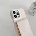thumbnail image 3 of Adecuado Para IPhone 11 12 13 14 Pro Max Suave TPU Cubierta Trasera Textura Lychee Funda De Teléfono De Cuero De Color Sólido, 3 of 4