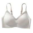 thumbnail image 1 of Brasieres de Mujer Ropa Interior Fina y Fresca sin Dejar Marcas para Mujer con Pequeño Push up, sin Aros, Sujetador de Sujeción Suave Grande, 1 of 3