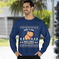thumbnail image 3 of Christmas Sweatshirt, Just A Girl Who Loves Capybaras Funny Christmas Sweatshirt, Cute Animal Holiday Sweatshirt, Unique Capybara Lover Gift for Women & Girls, 3 of 5