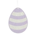 thumbnail image 2 of Holiday Ornament Spring Rainbow Egg Ornament Set Wood Glitered Easter Rl1707, 2 of 5