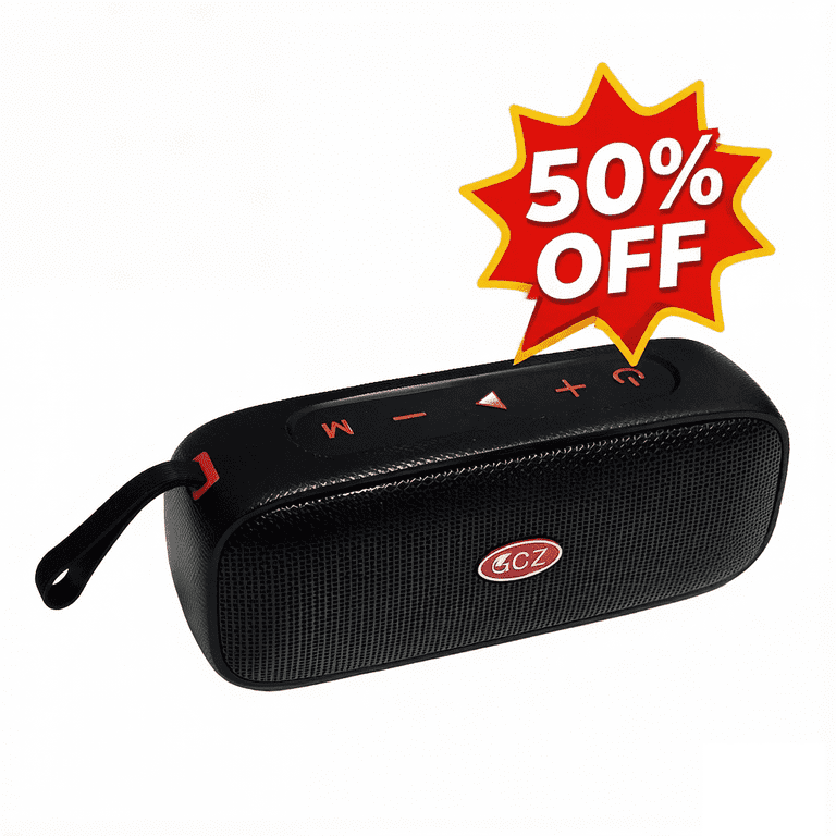 GCZ 40W Portable Bluetooth Speaker, IPX7 Waterproof, TWS Pairing