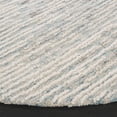 thumbnail image 3 of SAFAVIEH Abstract Manuel Striped Area Rug, Blue/Ivory, 6' x 6' Round, 3 of 10