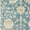 Light Blue, variant on Unique Loom Salzburg Collection Area Rug - Gneis (7' 3" Round Cream/Light Blue)