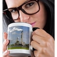 thumbnail image 2 of 3drose, Conesville Coal Fired Power Plant Industry, Ohio - Us36 Dfr0004 - David R. Frazier, 11oz Two-tone Black Mug, 2 of 6