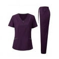 thumbnail image 5 of European and American Cross - Border Women's Scrub Sets for Operating Rooms - Ideal for Nurses, Oral Care Workers, 5 of 7