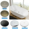 thumbnail image 5 of FerdY Bali 59" Acrylic Freestanding Bathtub with Brushed Nickel Drain, 5 of 10