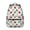 Football Trophy White, variant on Football Silhouette Green Pattern Backpack for School, Cute School Bag with Adjustable Shoulder Straps and Padded Back, 15.3"x11"x7.1"