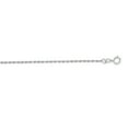 thumbnail image 2 of 14K White Gold 20in 1.25mm Diamond-Cut Rope Chain with Spring Ring Clasp, 2 of 4