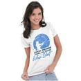 thumbnail image 3 of Fly Fishermen's Bait Humor Cool Funny Womens Fitted Plus Size Graphic Tee Brisco Brands 2X, 3 of 5