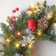 thumbnail image 3 of Corona navideña XCF 40 cm Adorno navideño artificial con luces 20 LED, 3 of 4